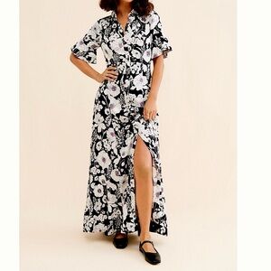 Anthropologie Maeve Floral Maxi Dress, NEW